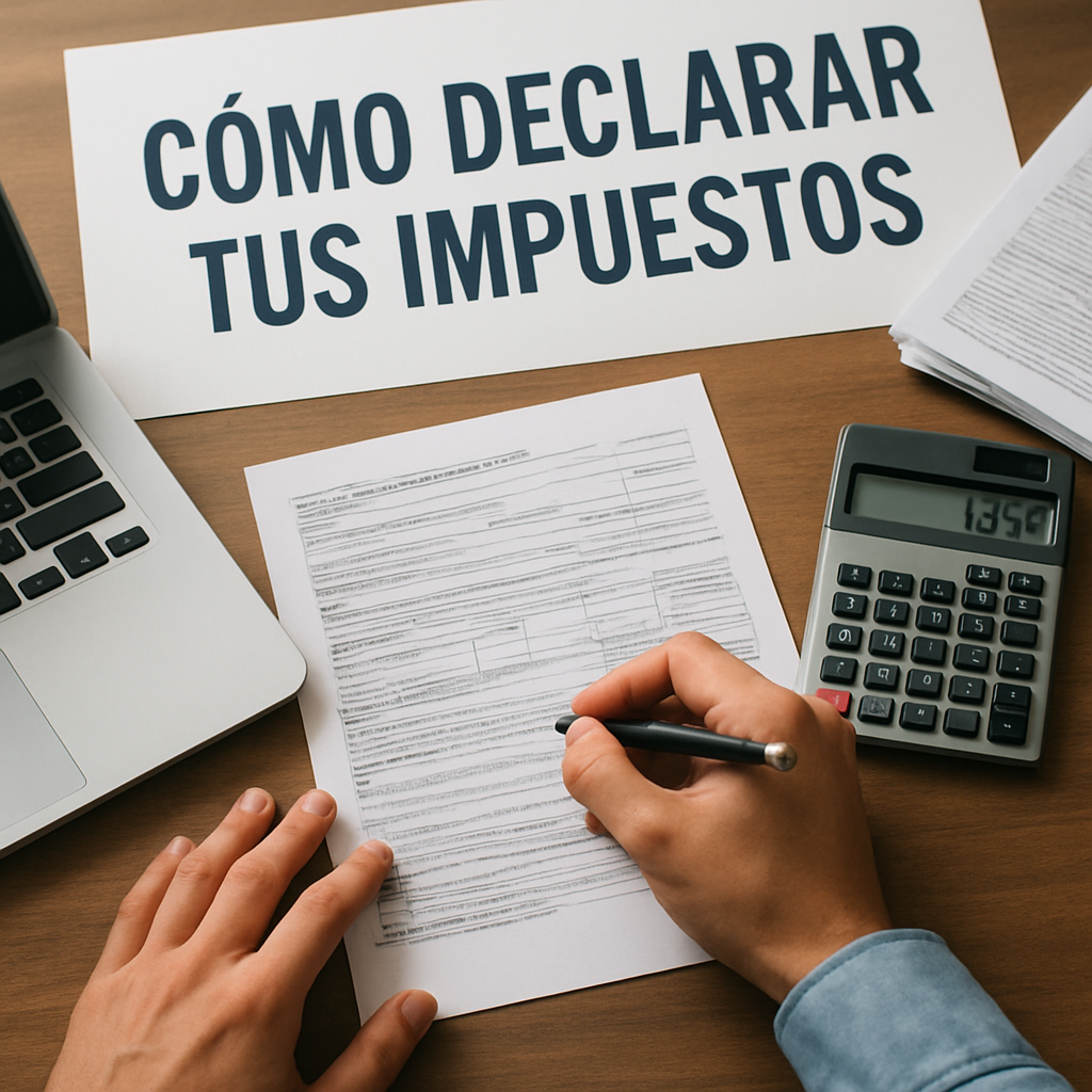 Cómo declarar tus impuestos