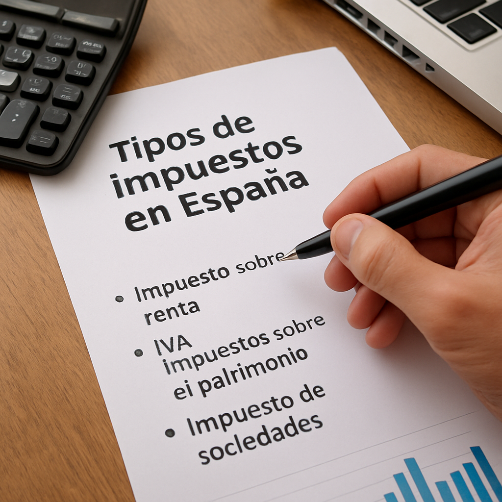 Tipos de impuestos en España